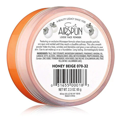 Airspun Loose Face Powder - Polvo Suelto Facial